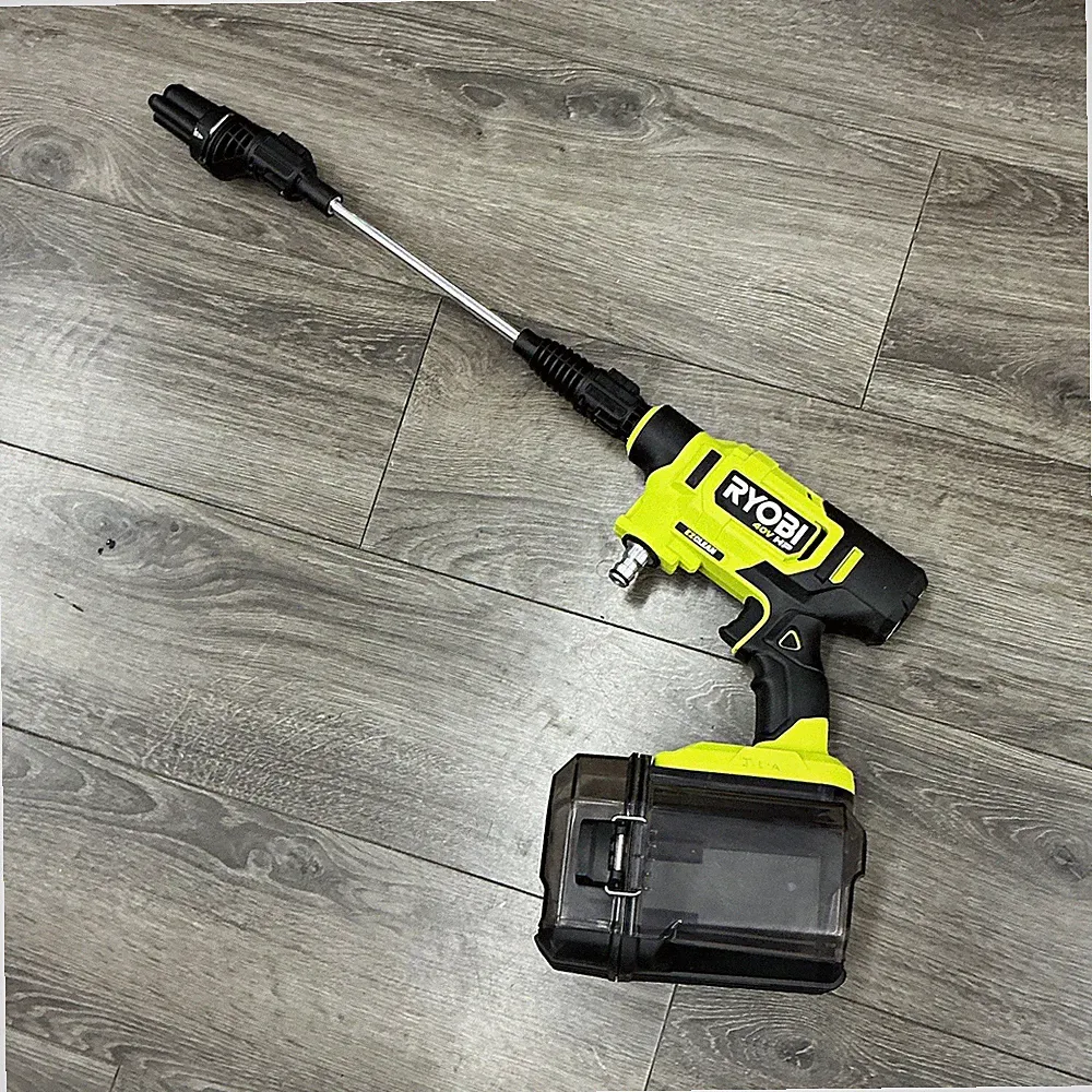 RYOBI Battery Cold Water Pressure Washer 600 PSI w/ Spray Wand Quick Connect