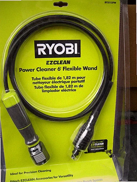 Ryobi EZ Clean Power Cleaner 6’ Flexible Wand RY3112FW