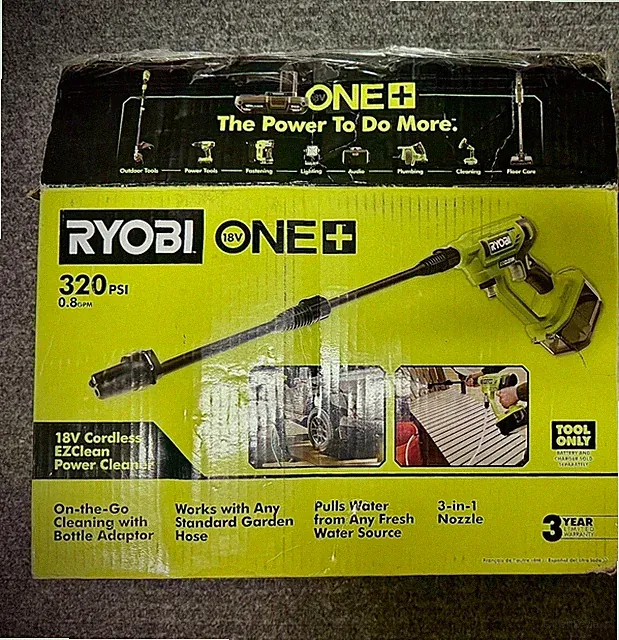 Ryobi EZClean Pressure Washer “Used Slightly w/Box”
