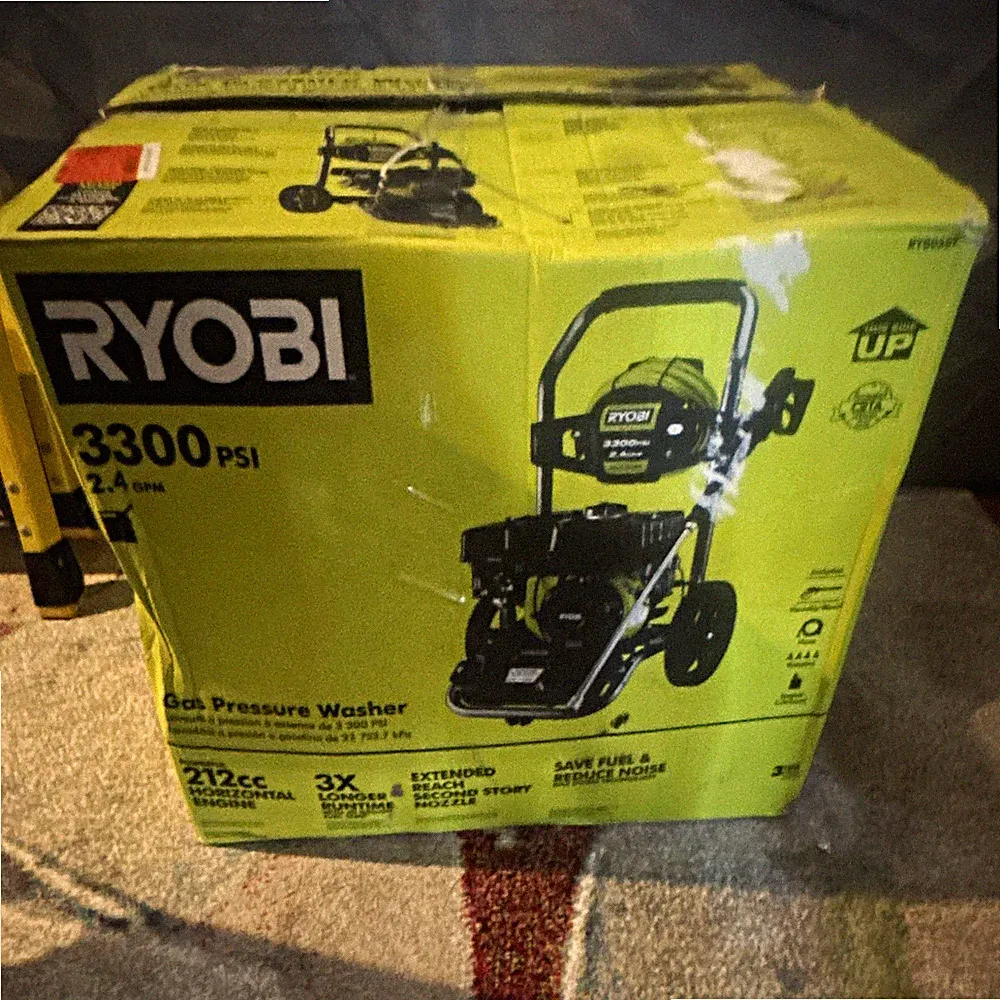 pressure washer ryobi gas