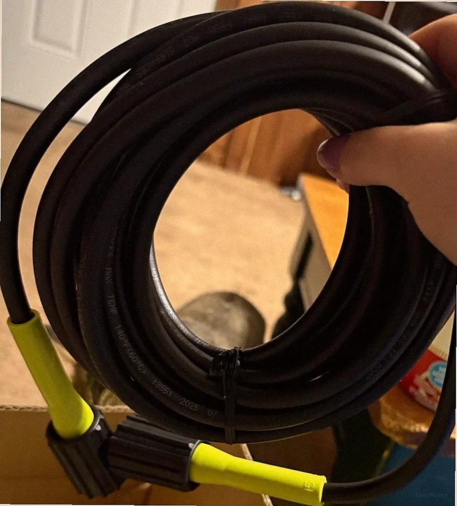 RYOBI Green/Black Pressure Washer Spray Gun w/ Hose Wand & Foam Cannon Bottle