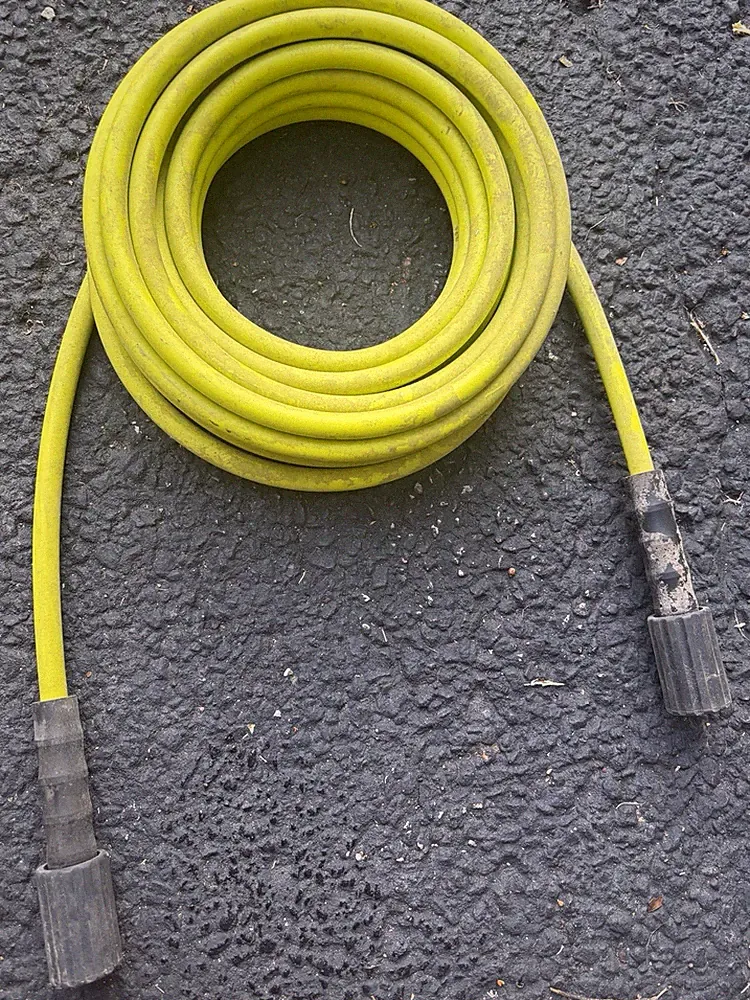 Ryobi Green Pressure Washer Hose 1/4 In. X 35 Ft. 3,300 PSI