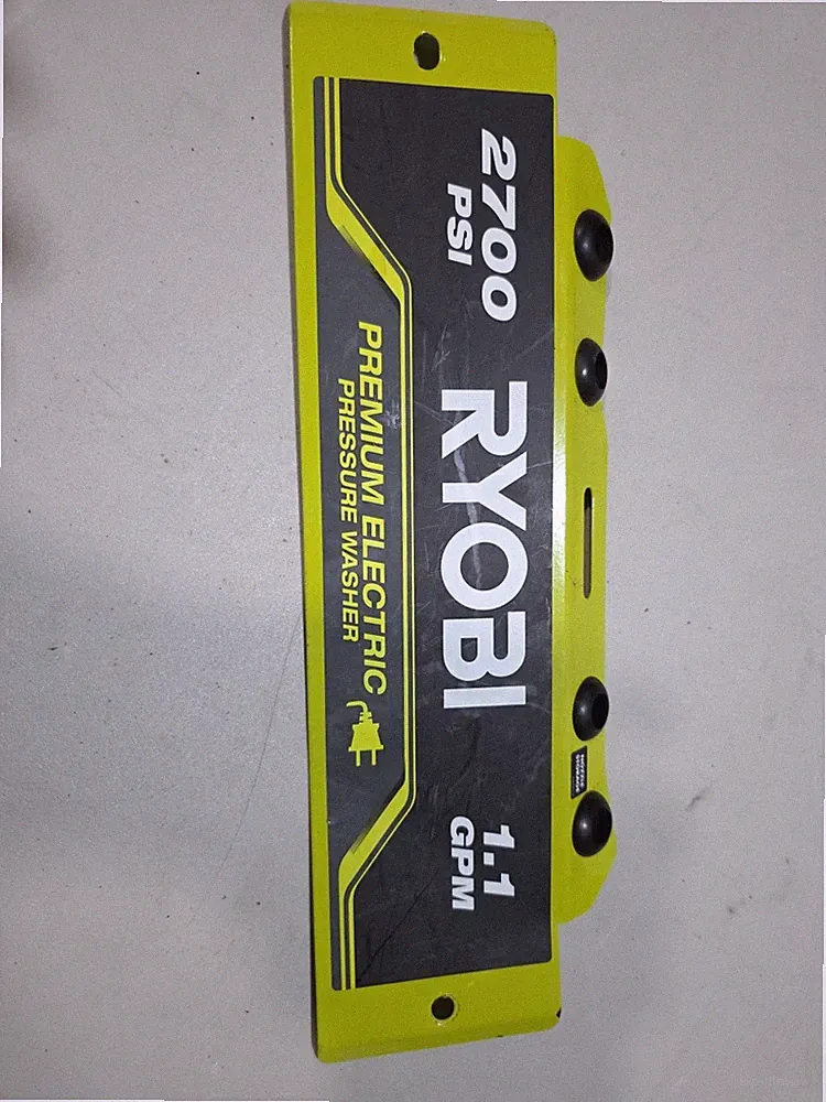 Ryobi OEM Parts. Face Panel Assembly RY142711VNM 2700-psi Corded Pressure Washer