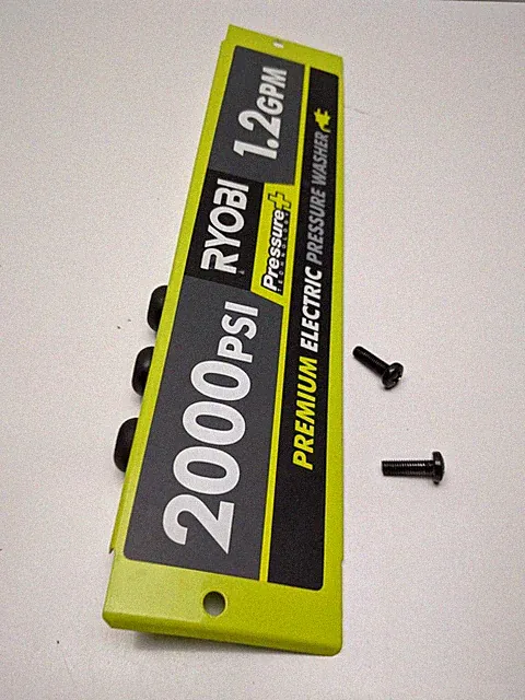 Ryobi OEM Performance Panel Assembly RY141900 Corded 2000psi Pressure Washer