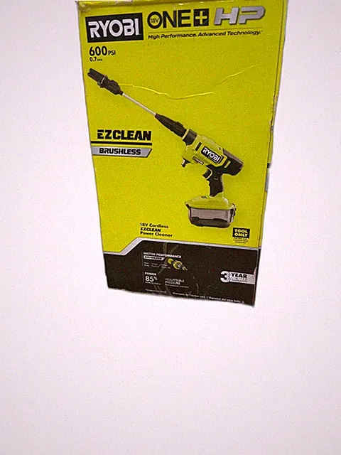 RYOBI ONE+ HP 18V Brushless 600 PSI 0.7 GPM Cordless Cold Water Power MISSING