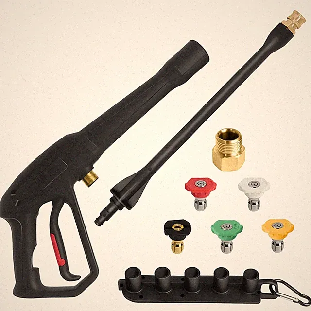 Ryobi Pressure Washer Gun Replacement Kit with Jet Wand and 5 Spray Tips