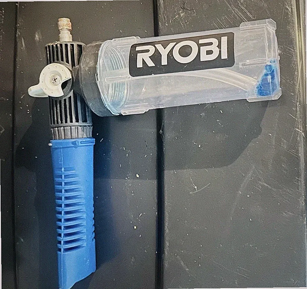 Ryobi Pressure Washer Spray Nozzle Foam Cannon Soap Dispenser w/ Bottle