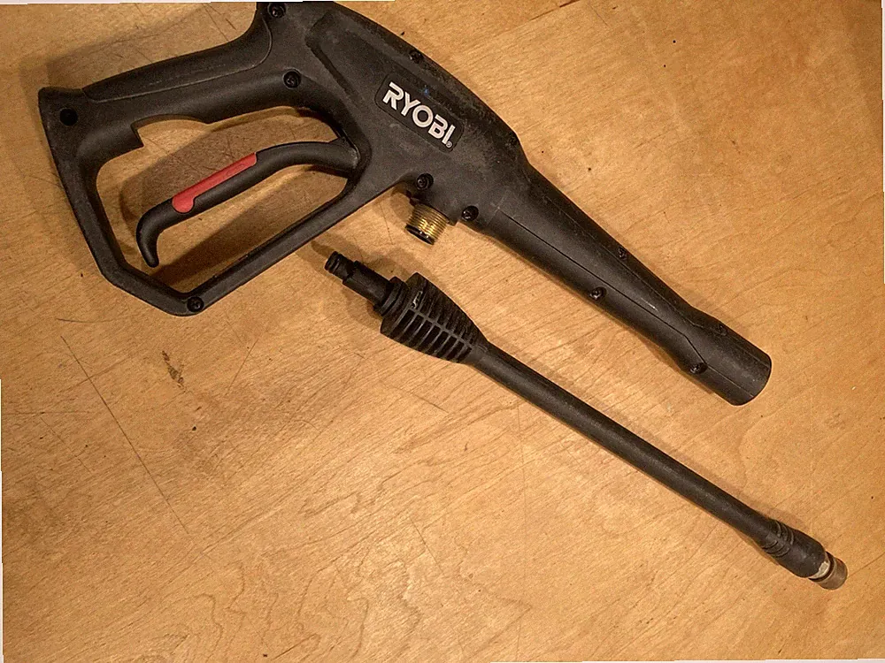 RYOBI Pressure Washer Trigger And Wand Off 14122 1700 PSI Washer