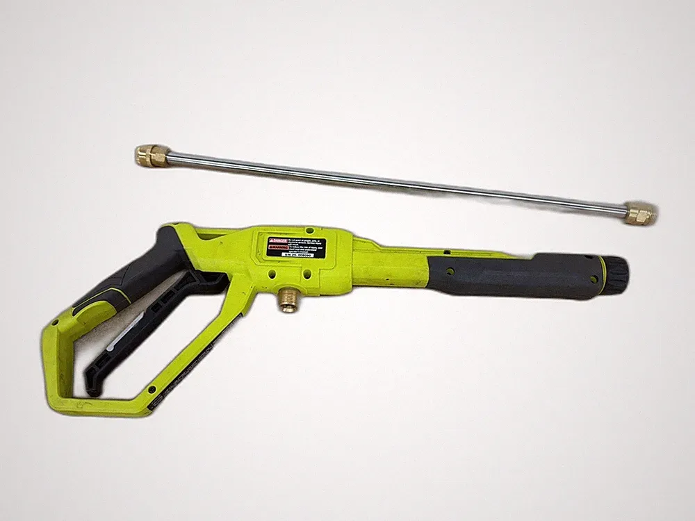 RYOBI Pressure Washer Trigger Handle Kit, Quick-Connect Adaptors, NO Nozzles