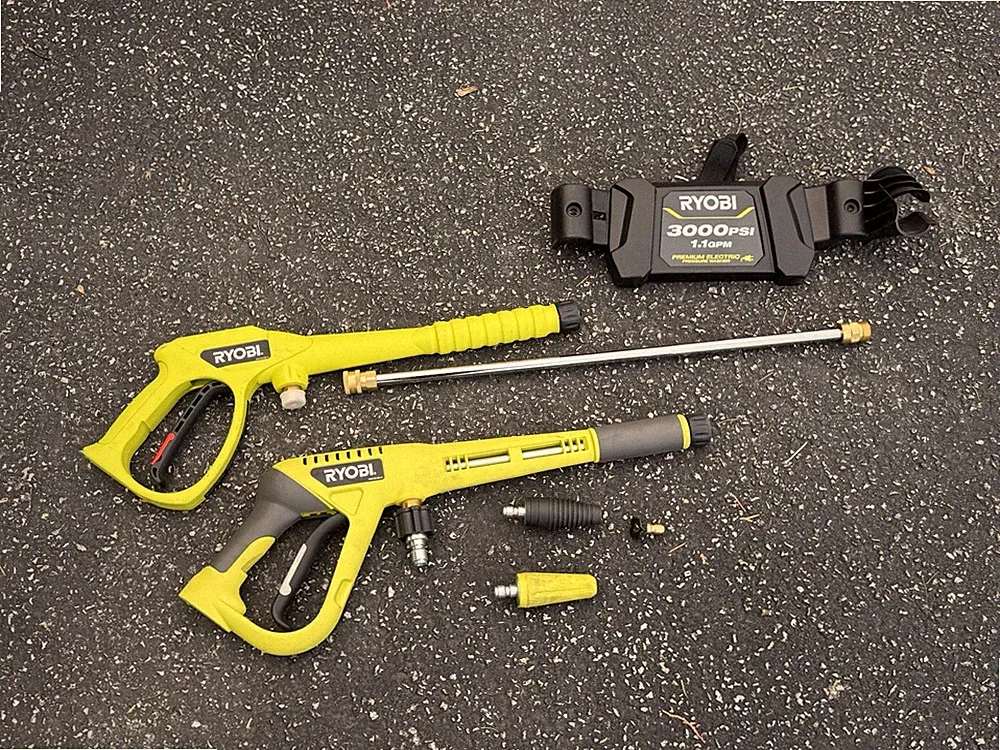 RYOBI Pressure Washer Trigger Handle Kit w/ Quick-Connect Adaptor & Nozzle PARTS