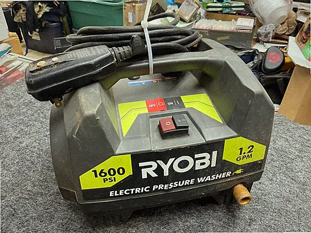 RYOBI – RY141612 - 1600 PSI 1.2 GPM Corded Electric Pressure