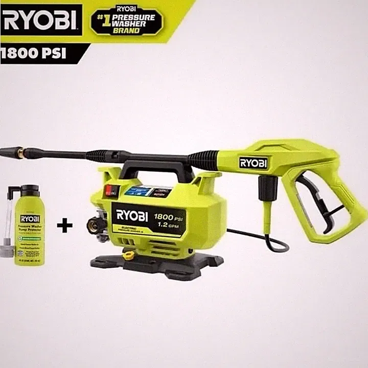 RYOBI RY141803 1800 PSI 1.2 GPM Electric Pressure Washer - **FOR PARTS**READ**