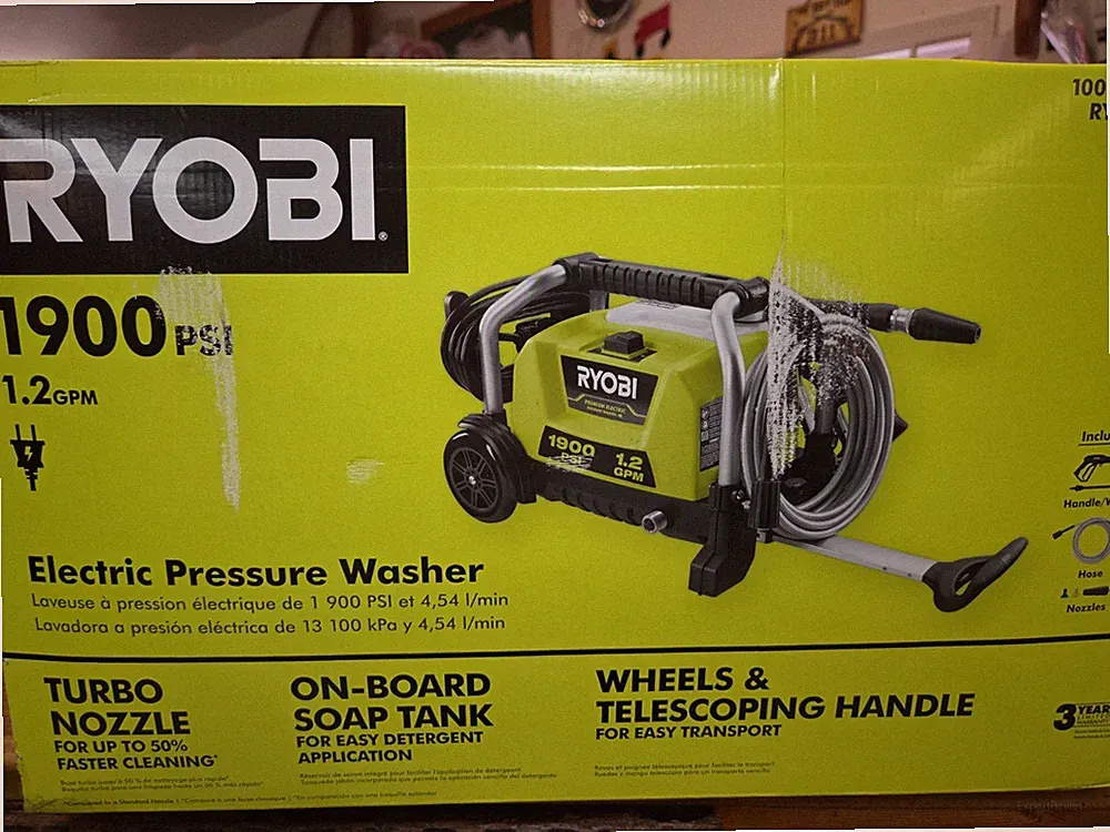 Ryobi RY1419MT 1900 PSI 1.2GPM Electric Pressure Washer (BRAND NEW) FREE SHIPPIN