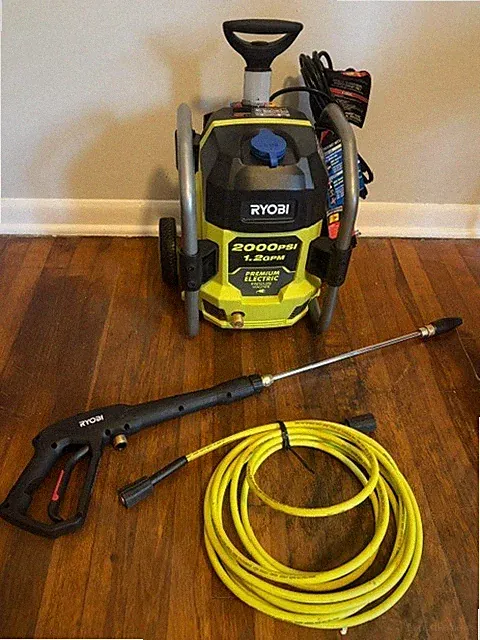 Ryobi RY142022VNM 2000 PSI Cold Water Pressure Washer
