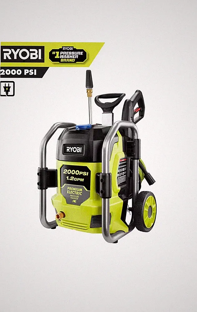 Ryobi RY142022VNM 2000 PSI Cold Water Pressure Washer