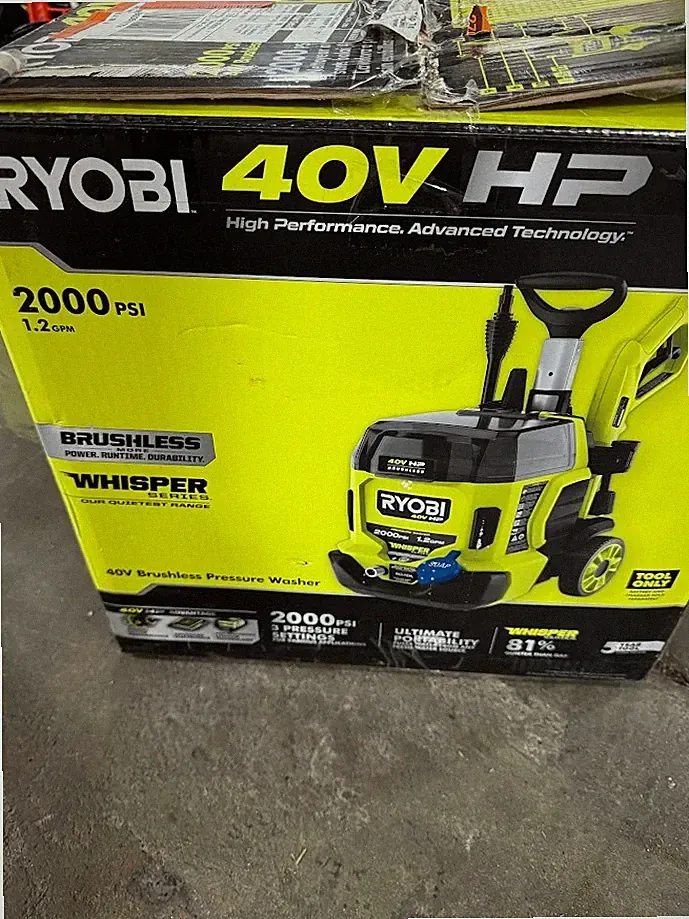 Ryobi RY142022VNM 2000 PSI Cold Water Pressure Washer - TOOL ONLY
