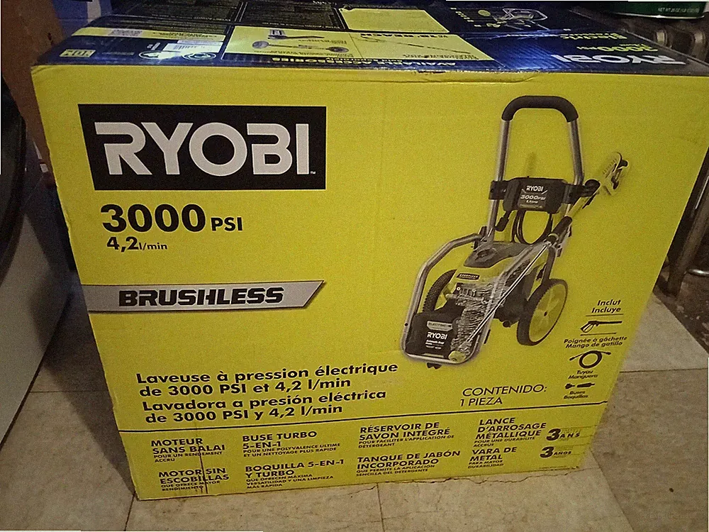 RYOBI RY143011VNM 3000 psi Pressure Washer