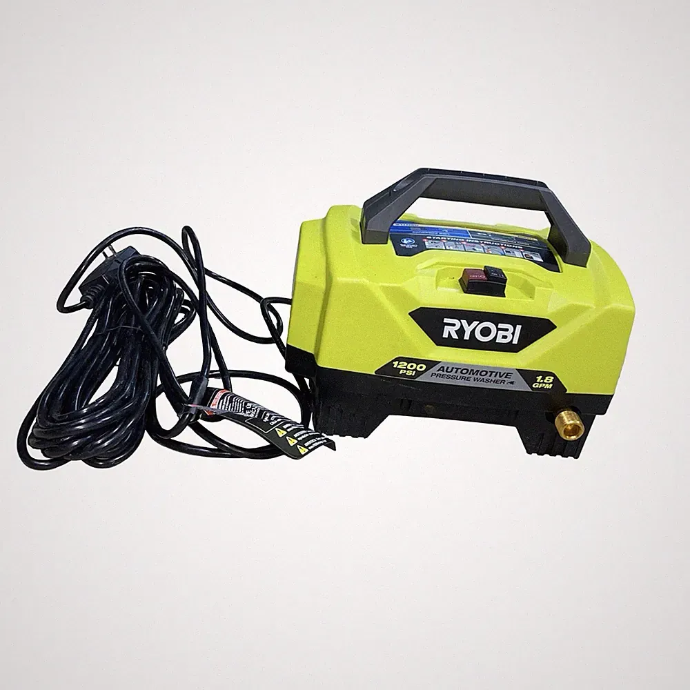 RYOBI RY14AM12 1.8 GPM 1200 PSI Automotive High Flow Pressure Washer