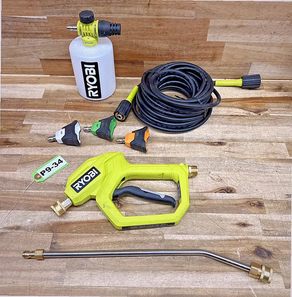 ryobi pressure washer accessories