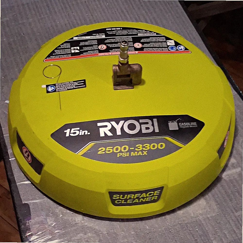 Ryobi RY31SC01 15 in. 2500 - 3300 PSI Surface Cleaner For Gas Pressure Washer