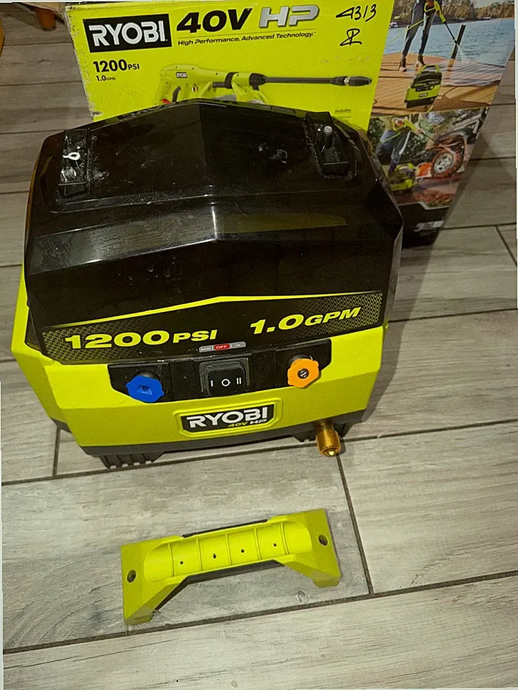 RYOBI RY40HPPW12B 40V HP 1200 PSI 1.0 GPM Pressure Washer - Working - PARTS