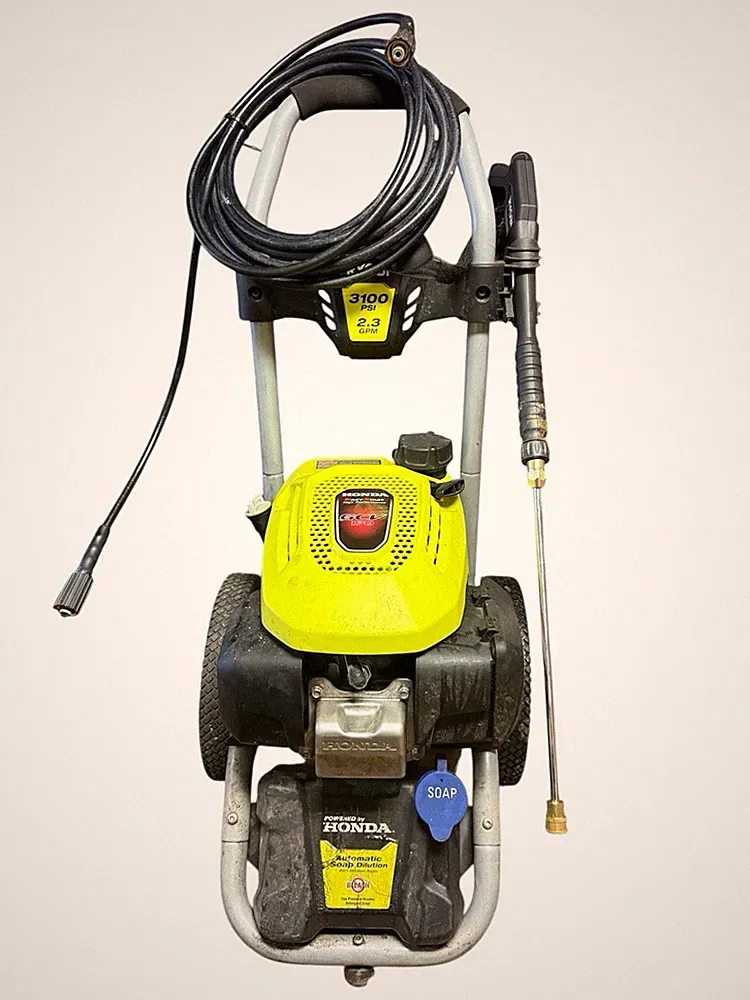 RYOBI3100 PSI 2.3 GPM Cold Water Gas Pressure Washer with Honda GCV170 Engine