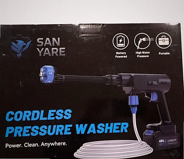 SAN YARE Cordless Portable Pressure Washer 48V Lightweight High Water Pressure