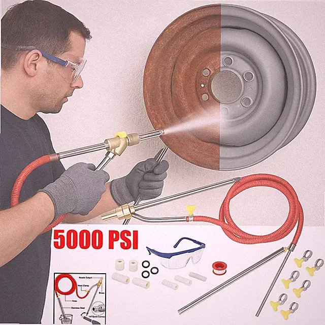 Sandblasting Kit for Pressure Washer Sand Blaster Attachment 5000 PSI Power US