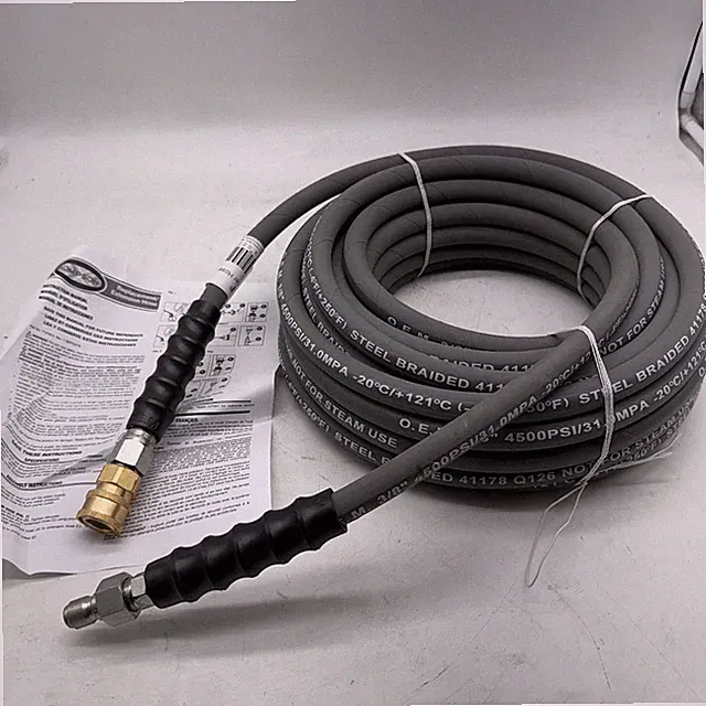 Santoprene 1/4 In. X 25 Ft. Hose Attachment for 4000 PSI Pressure Washers