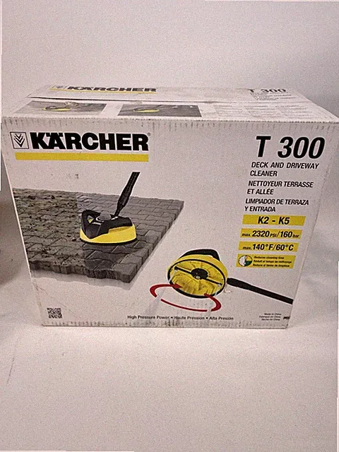 SEALED Karcher T300 Surface Cleaner for Karcher Core Electric Deck Driveway