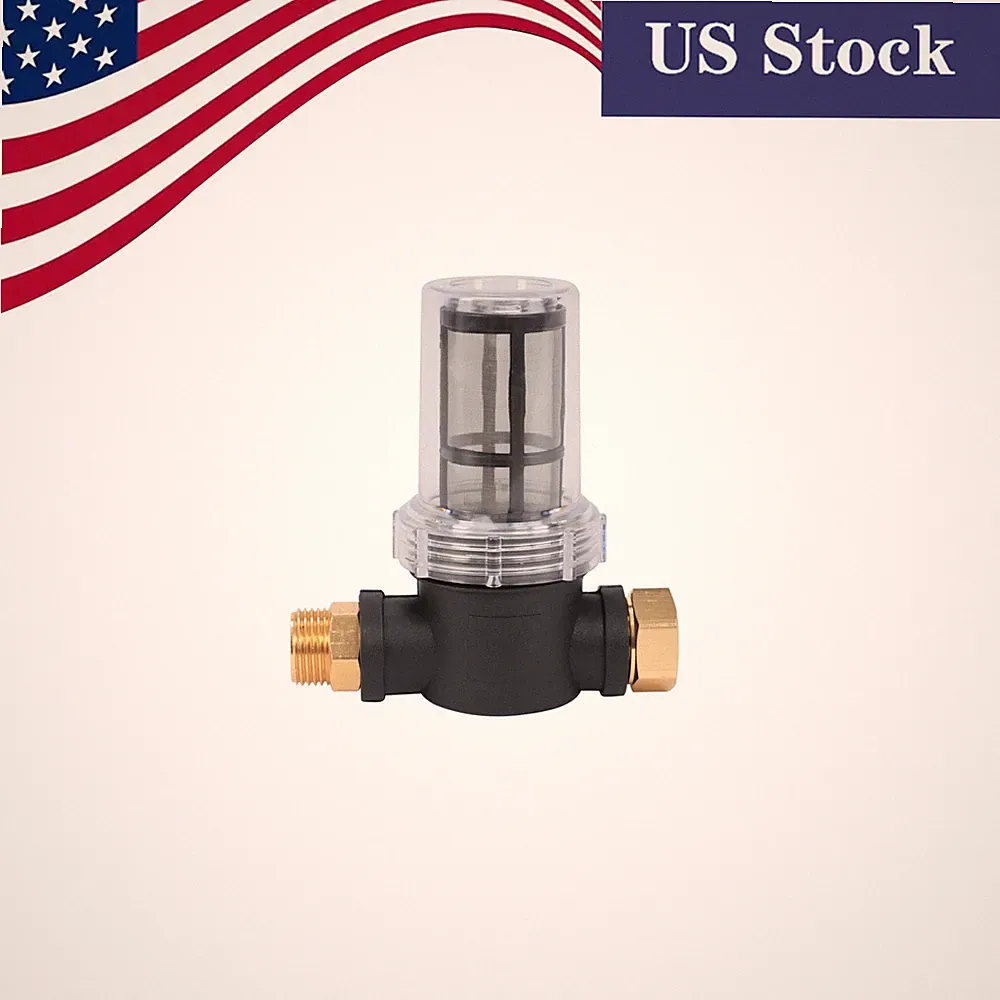 Sediment Inline Filter For Pressure Washer Water Inlet On Garden Hose
