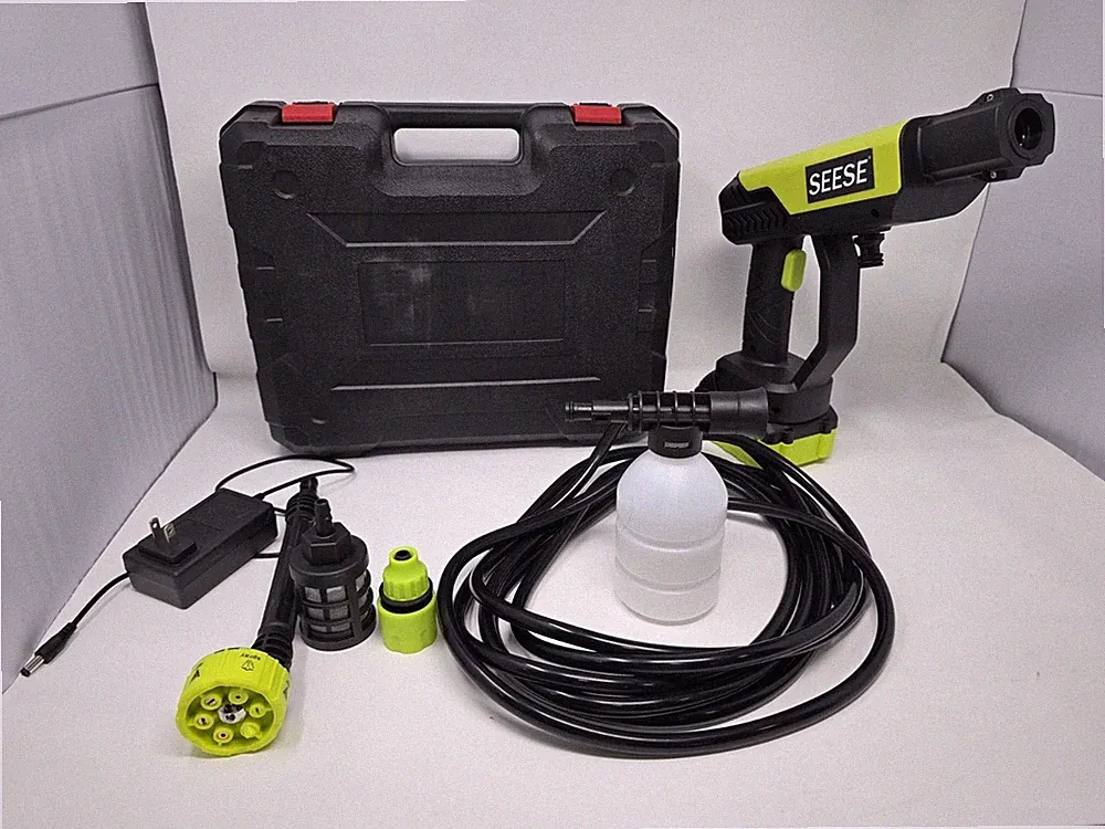 SEESE | CORDLESS HANDHELD | LITHIUM BATTERY PORTABLE ELECTRIC PRESSURE WASHER