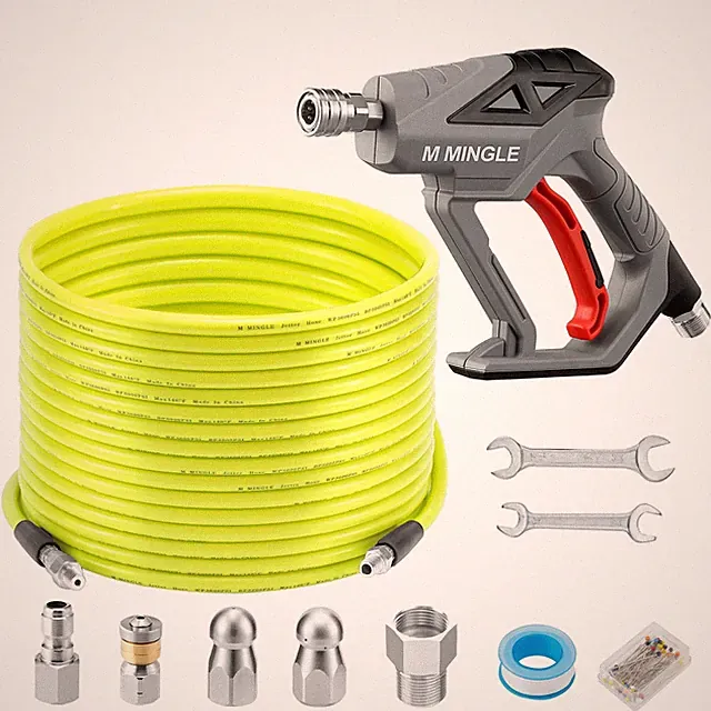 Sewer Jetter Kit for Pressure Washer 100 FT
