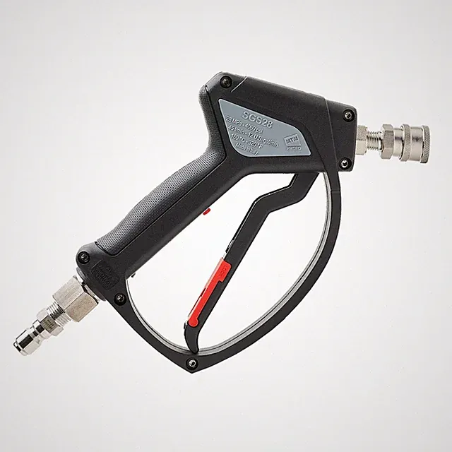 SGS28 Pressure Washer Trigger Gun with Installed compact, Black