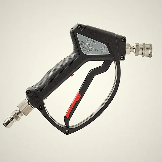 SGS28 Pressure Washer Trigger Gun with Installed Stainless Steel Connection Fitt