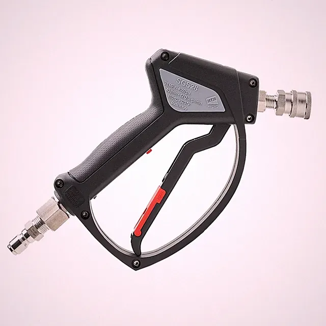 SGS28 Pressure Washer Trigger Gun with Installed Stainless Steel Connection Fitt
