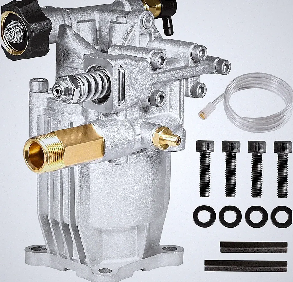 Shaft Horizontal Pressure Washer Pump 3200 PSI @ 2.5 GPM Replacement Pump for Po