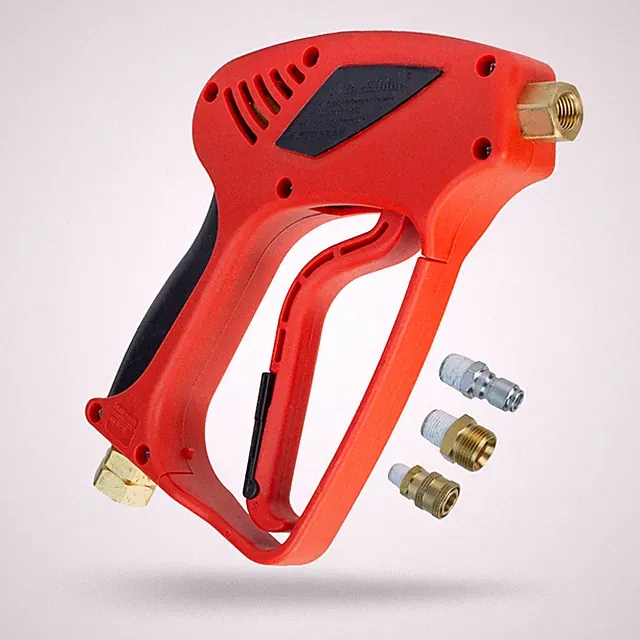 Short Pressure Washer Gun | High-Pressure Water Handle with 1/4” Quick Connec...