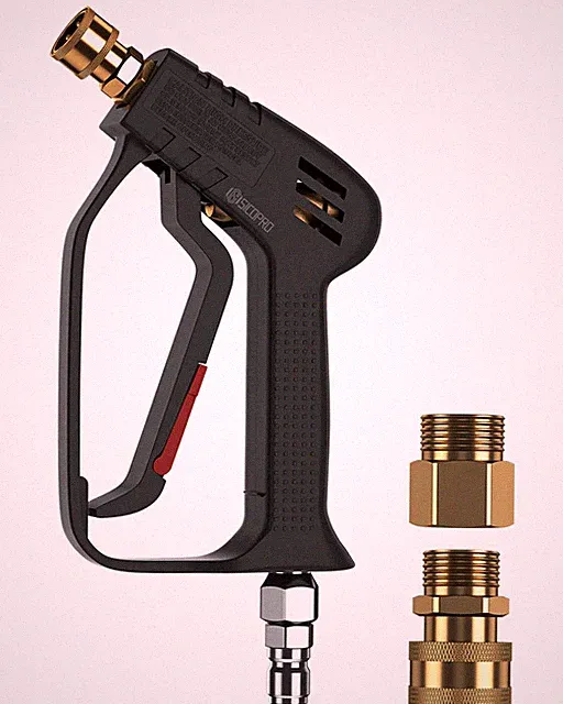 Short Pressure Washer Gun, Power Washer Gun for Car Wash Foam Gun, Stubby Pr...
