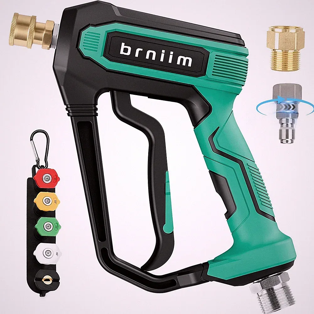 Short Pressure Washer Gun​​ Pro - 5000 PSI/10.5 GPM Heavy-Duty &#820