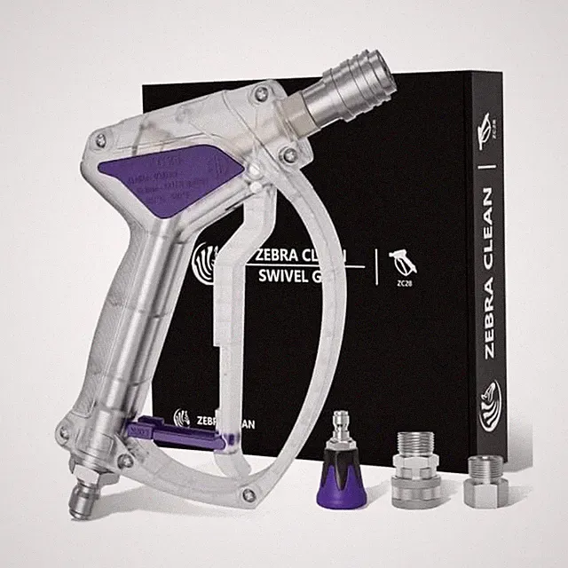 Short Pressure Washer Gun, Swivel Power Washer Gun 4060 PSI, Stubby Pressure...