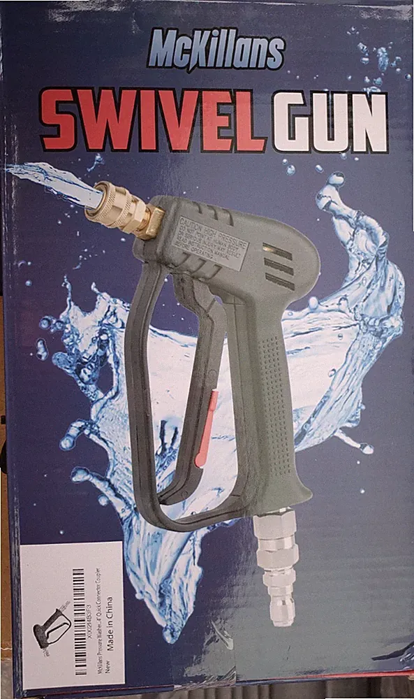 Short Pressure Washer Gun With Swivel Gun Car Wash McKillans Water Stubby Foam