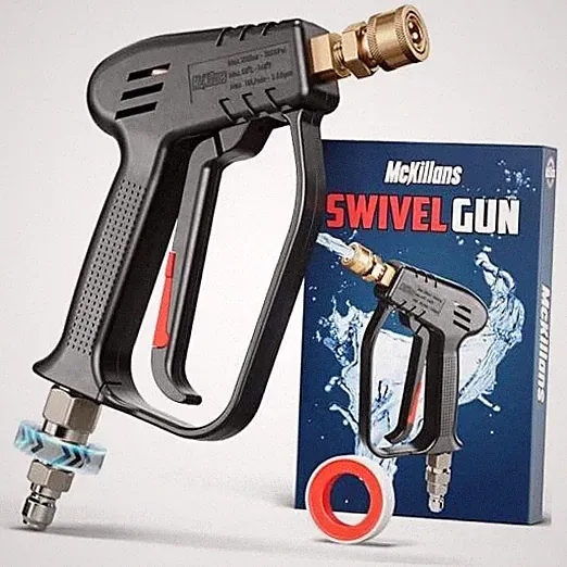 Short Pressure Washer Gun with Swivel - High Pressure Water Handle Swivel Gun