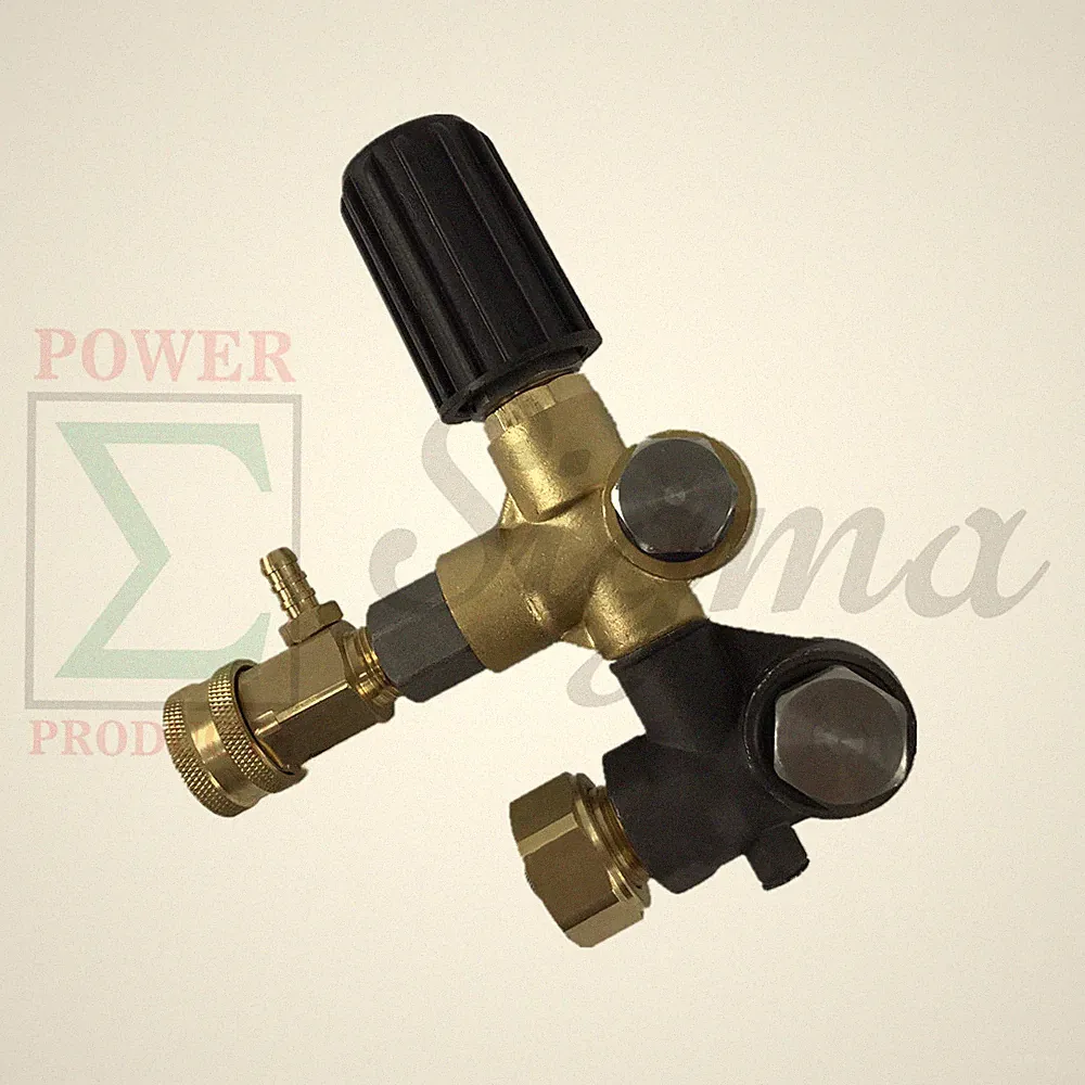 Sigma Bolt On Unloader W/ Injector 8-0635 For Mi-T-M 8-0632 Pressure Washer Pump