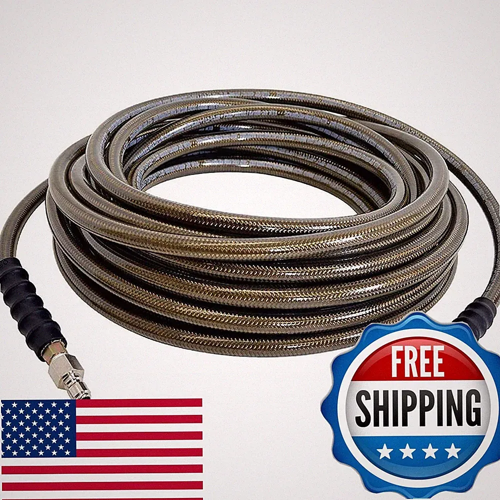 Simpson 100ft 3/8" 4500 PSI Monster Cold Water Pressure Washer Hose 41030