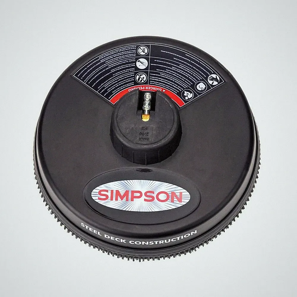 SIMPSON 15 in. 3700 PSI Pressure Washer Surface Cleaner w/ Nozzle Cleaning Tool