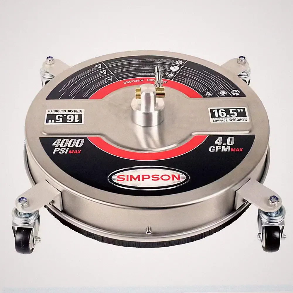 Simpson 16 5 in 4000 Psi Pressure Washer Surface Cleaner with Stainless Steel