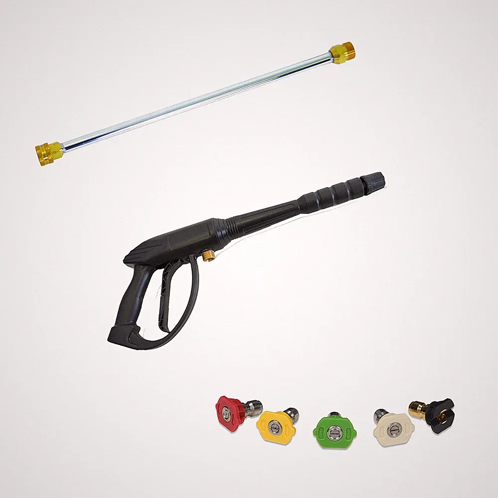 SIMPSON 16-Inch Pressure Washer Wand + Gun + 3600 PSI Nozzles - Stainless Steel
