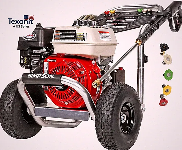 Simpson 3600 PSI Gas Pressure Washer, 2.5 GPM Commercial Power Washer, Cold Wate
