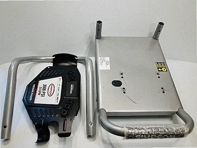 SIMPSON 3600 PSI PRESSURE WASHER FRAME AND DASHBOARD ASSEMBLY - FREE SHIP